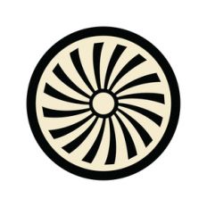 pinwheel button ornament