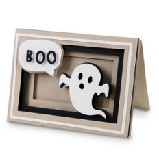 boo shadow box card