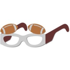 football glasses