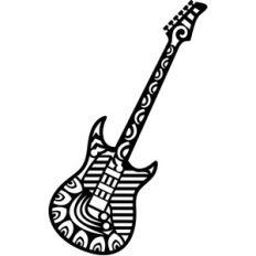 tribal guitar
