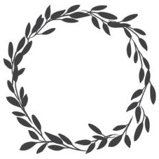 leafy elegant wreath