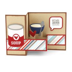 pop up box card soup