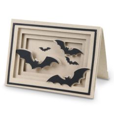 bat shadow box cards