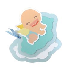 baby angel tag