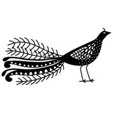 lyrebird papercut