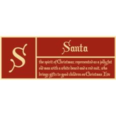 s is for santa pc