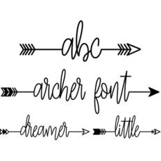 archer font