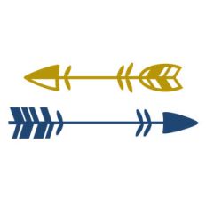drawn arrows