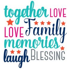 family word art