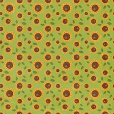 autumn sunflower paper