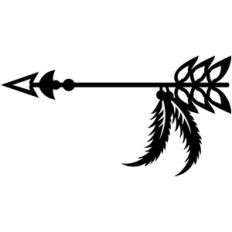 tribal arrow