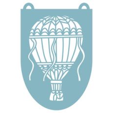 hot air balloon garland