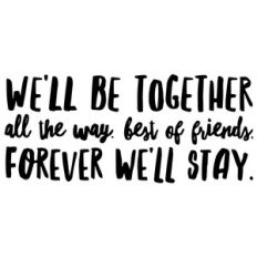 best of friends