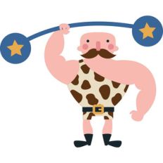 county fair strong man