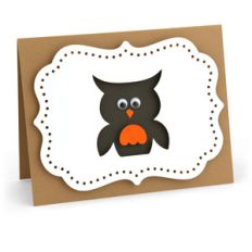a2 pop dot card owl