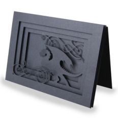 dragon shadow box card