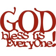 god bless us everyone phrase