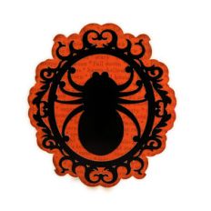 spider frame shaped card