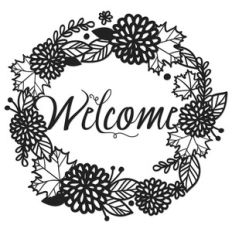 welcome wreath