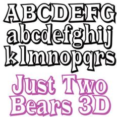 zp just two bears 3d