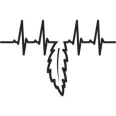 heartbeat feather
