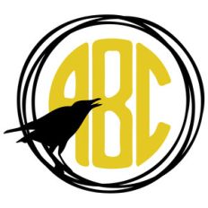 raven monogram frame
