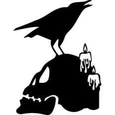 raven skull