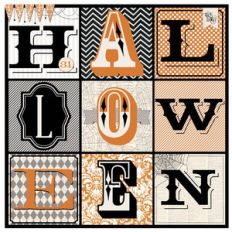 halloween mini squares