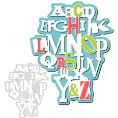 alphabet background