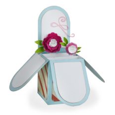 floral 3d card