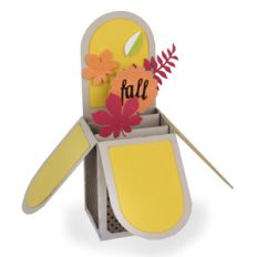fall 3d card