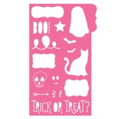 planner halloween stencil personal
