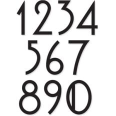 mackintosh font numbers