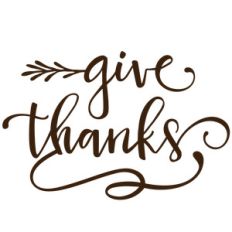 give thanks phrase