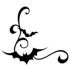 bat corner border