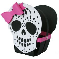 sugar skull basket