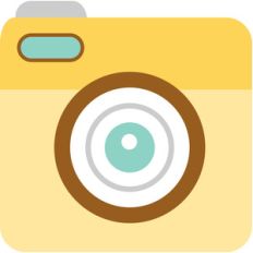 yellow camera - flea market