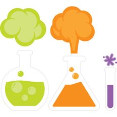 chemistry bottle set- boos and brews