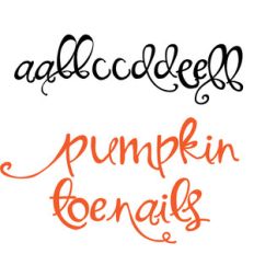 pn pumpkin toenails