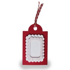 scallop frame tag