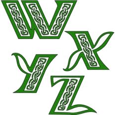 celtic alpha wxyz