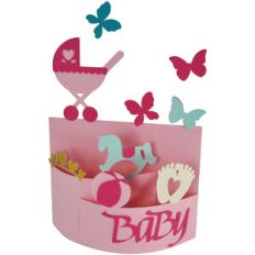 baby girl bendi card