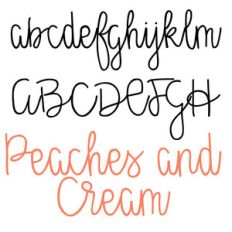 kb peaches and cream