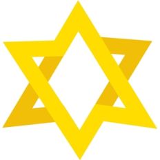 star of david layered