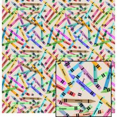 light background crayon paper