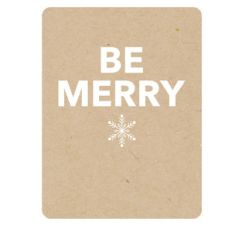 be merry journal card