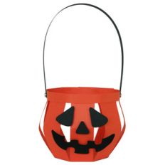 jack-o-lantern candy pail