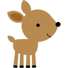 baby reindeer - here comes santa claus