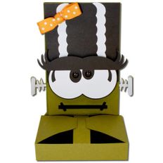 frankenstein bride hug treat box