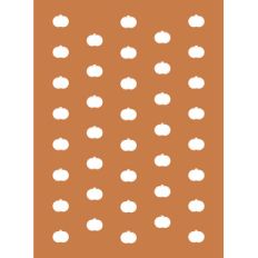 pumpkin cutout card